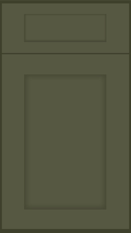 Shaker Olive Green Cabinet