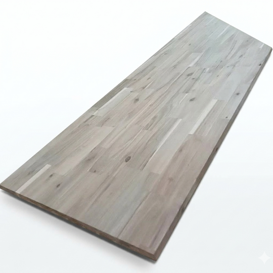 ACACIA COUNTERTOPS - RAW UNFINISHED Square Edge Detail