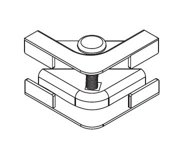 Cable Rack Corner Clamp Type 1