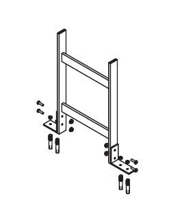 Cable Rack Floor Mount Kit