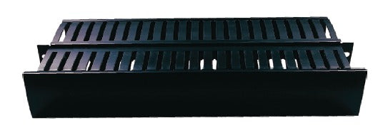 Horizontal Cable Organizer 2U Channel on Front Back