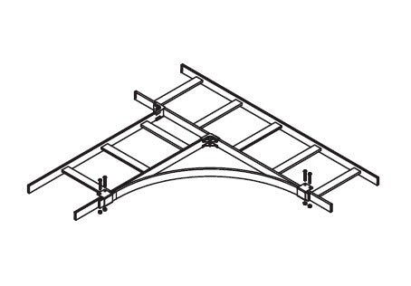 Cable Rack Radius Bracket Kit