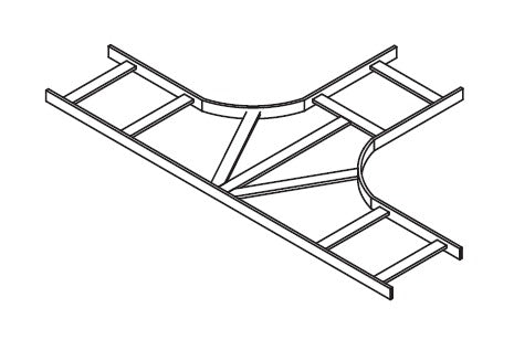 Cable Rack Tee Radius