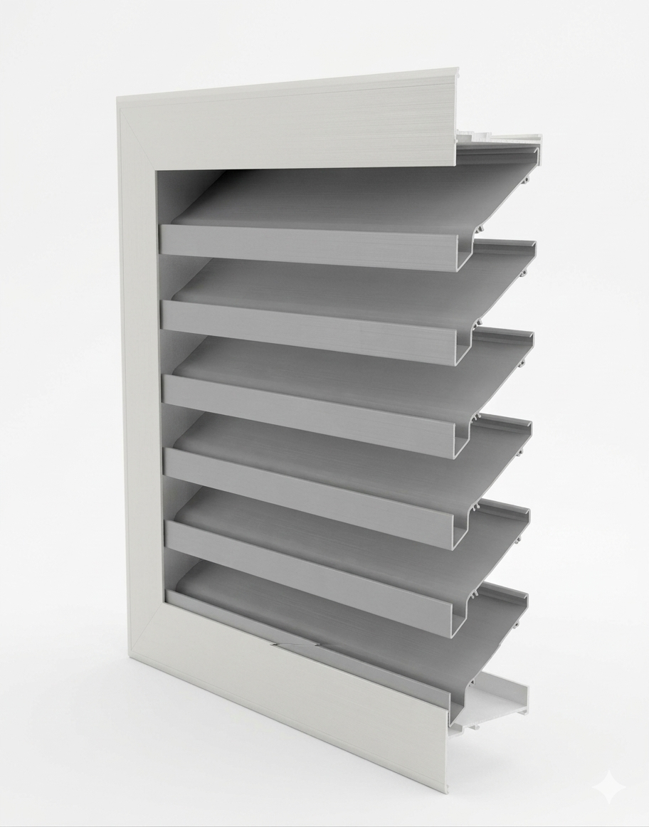 GF-SSDL SINGLE STAGE DRAINABLE LOUVER