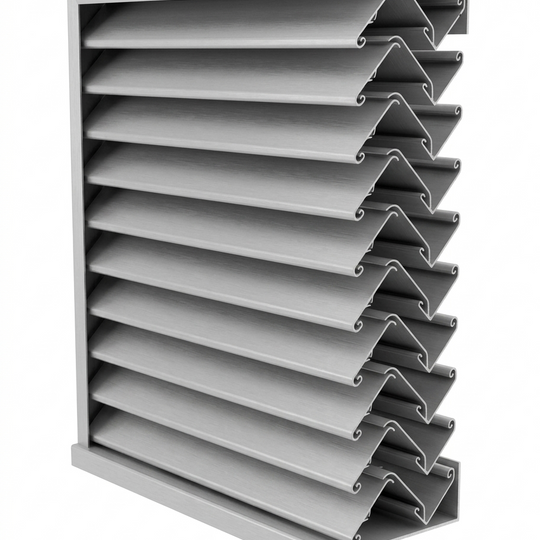 GF-TSD3 Three Stage Drainable Louvers