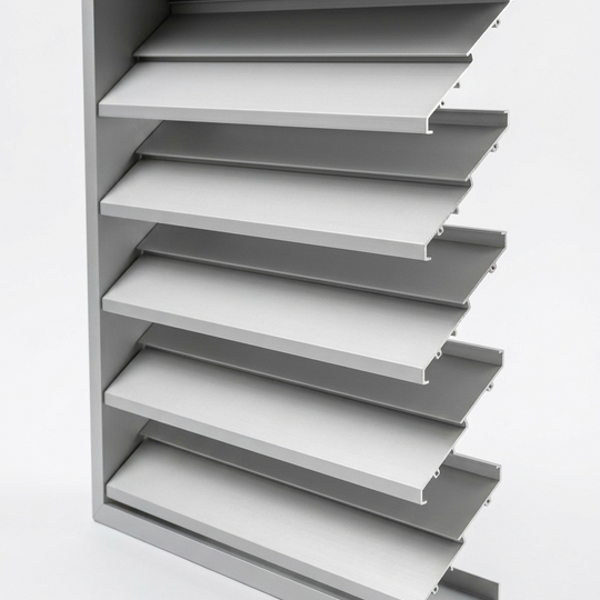 GF-TWL TWIN WEATHERSTOP LOUVER