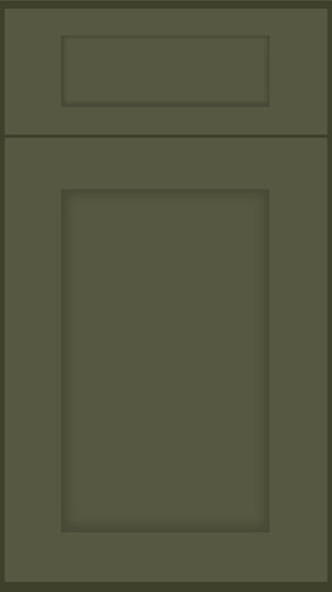 Shaker Olive Green Cabinet